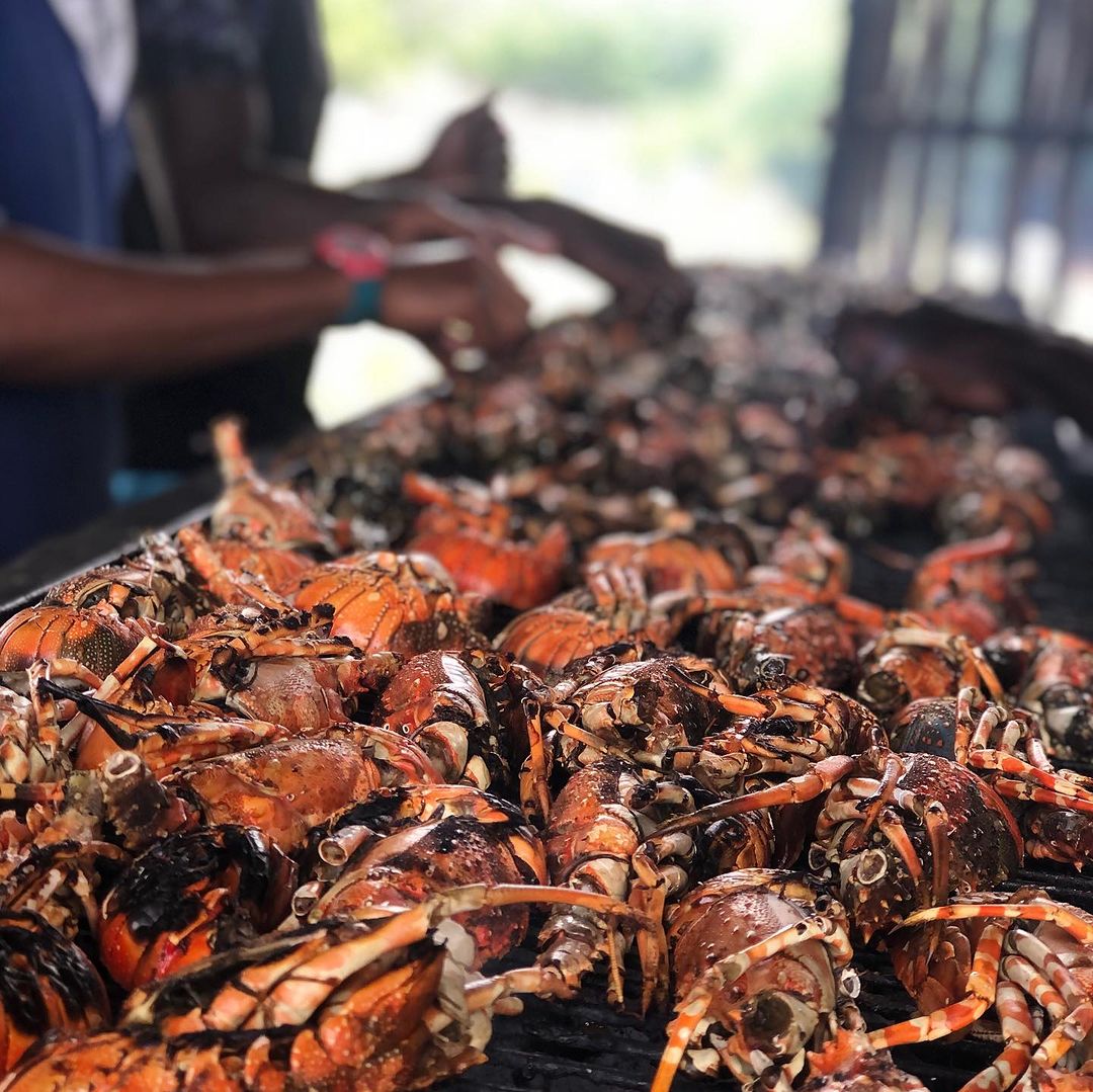 Pranzo di pesce durante il Safari Blu a Watamu